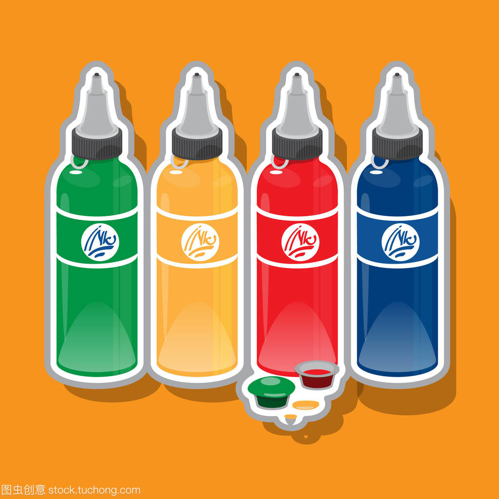 紋身油墨瓶